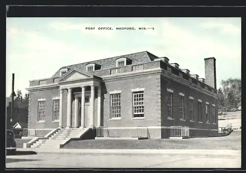 AK Medford, WI, United States Post Office