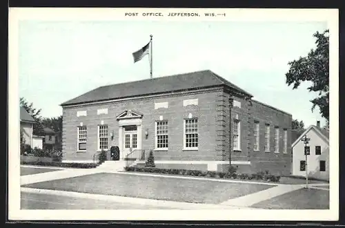 AK Jefferson, WI, Post Office