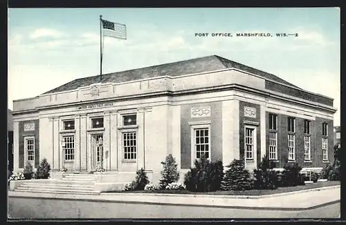 AK Marshfield, WI, United States Post Office