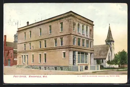 AK Marshfield, WI, United States Post Office