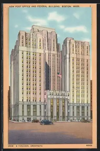 AK Boston, MA, New Post Office and Federal Building