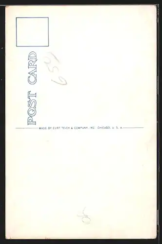 AK Cairo, IL, General Grant and General McClernand, United States Post Office