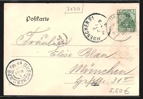 AK Schwäb. Hall, Ortsansicht bei Tag