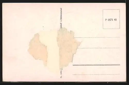 AK Arnstadt i. Thür., Am Bismarckbrunnen