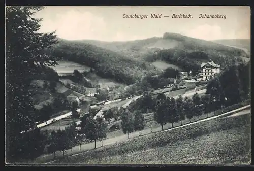 AK Berlebeck, Ansicht am Johannaberg