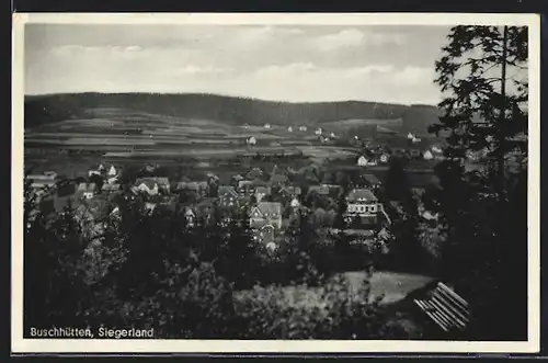 AK Buschhütten /Siegerland, Ortsansicht bei Tag