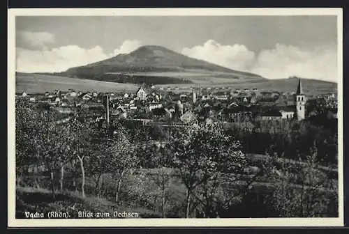 AK Vacha / Rhön, Blick zum Oechsen