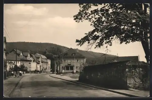 AK Stadtlengsfeld /Röhn, Blick in die Obertorstrasse