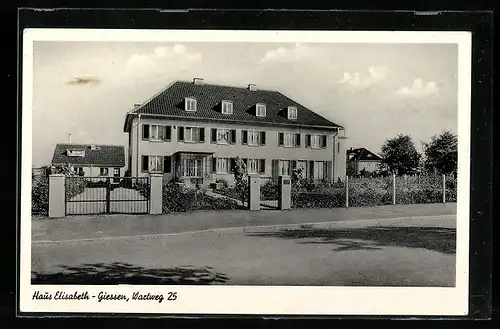 AK Giessen, Haus Elisabeth, Wartweg 25