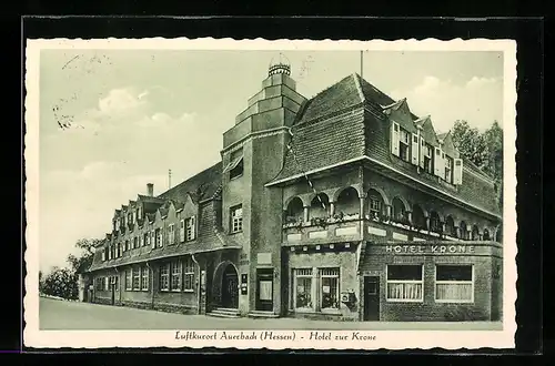 AK Auerbach /Hessen, Hotel zur Krone