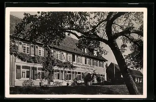 AK Buoch, Gasthaus und Pension zum Hirsch, Inh.: Geschw. Frank