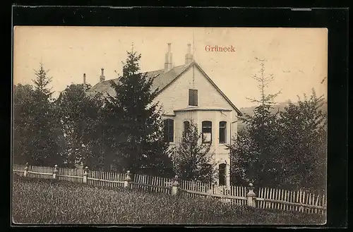 AK St. Johann / Saar, Haus Grüneck