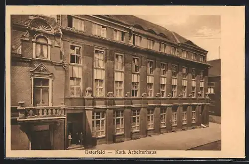 AK Osterfeld, Beim Kath. Arbeiterhaus