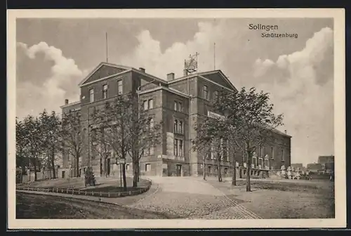 AK Solingen, Blick auf die Schützenburg