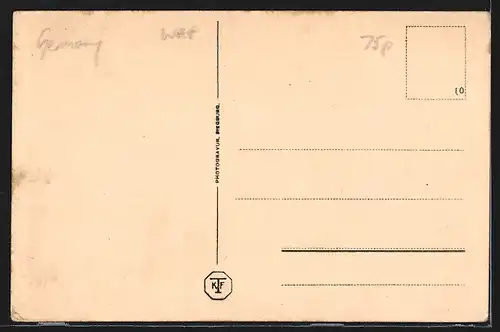 AK Siegburg, Kaiserstrasse mit Mitchaelsberg