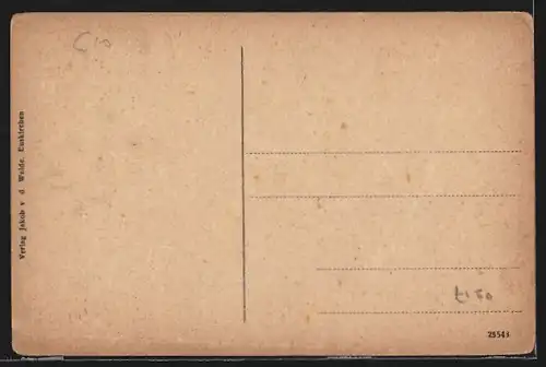 AK Euskirchen, Blick in die Commenerstrasse