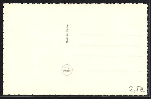 Foto-AK P. C. Paris: Liebespaar in vertrauter Pose, Ecoute la chanson...
