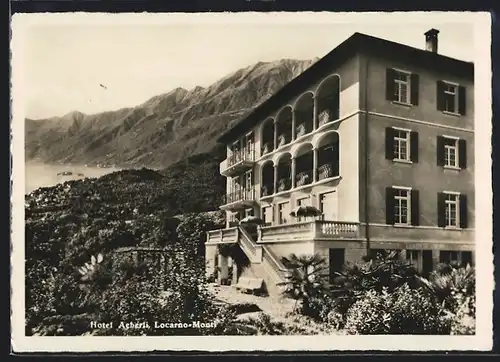AK Locarno-Monti, Hotel Aeberli