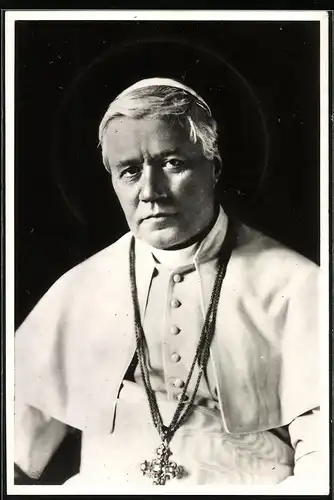 Fotografie Portrait Pabst Pius X.