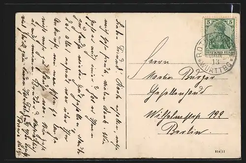 AK Rot, Blick auf das Schloss