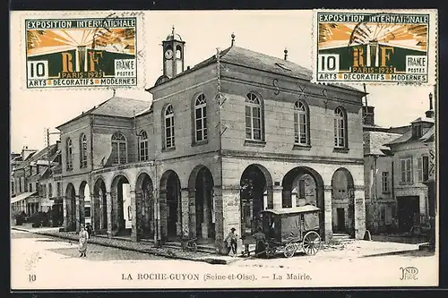 AK La Roche-Guyon, la Mairie