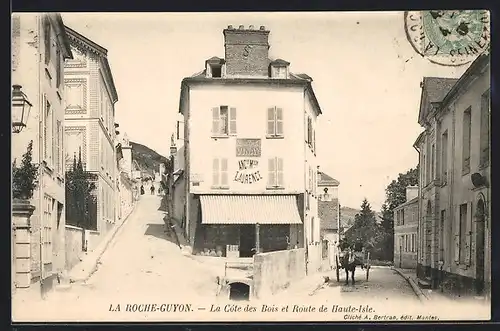 AK La Roche-Guyon, la Cote des Bois et Route de Haute-Isle