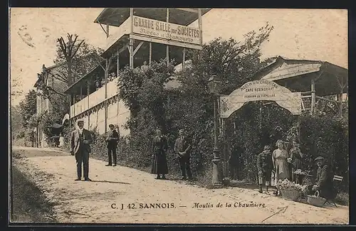AK Sannois, Moulin de la Chaumiere