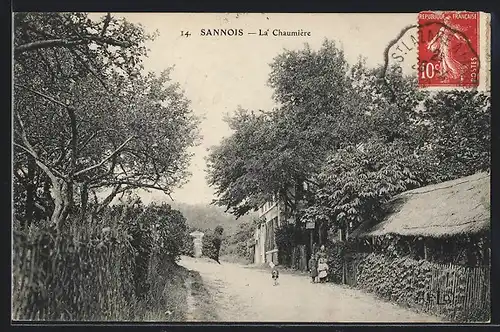 AK Sannois, la Chaumière