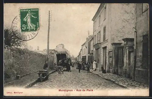 AK Montlignon, Rue de Paris