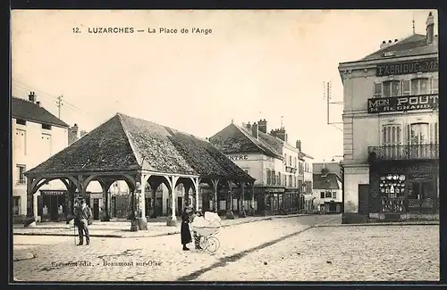 AK Luzarches, la Place de l`Ange