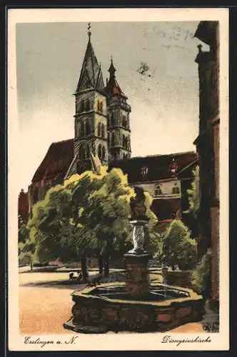 AK Esslingen a. N., Dionysiuskirche