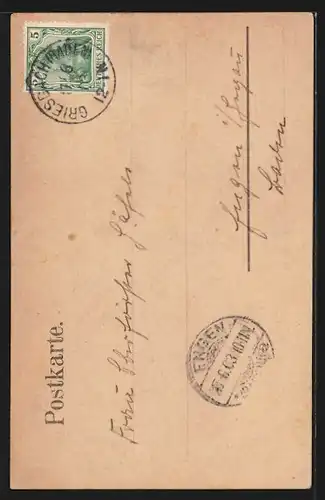 AK Bad Griesbach, Teilansicht aus der Vogelschau