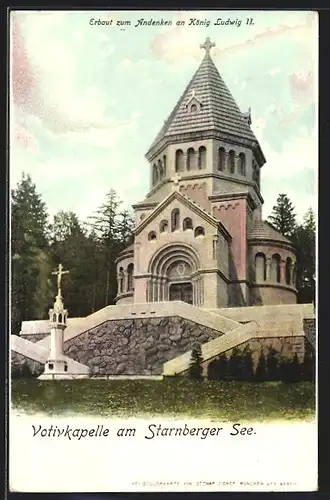 AK Starnberg / Starnberger See, Votivkapelle
