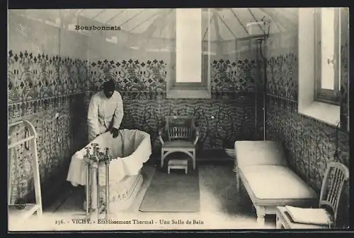 AK Vichy, Etablissement Thermal, Une Salle de Bain