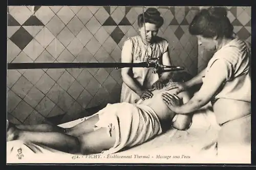AK Vichy, Etablissement Thermal, Massage sous l`eau
