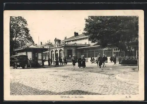 AK Epinal, La Gare