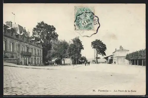 AK Parmain, La Place de la Gare
