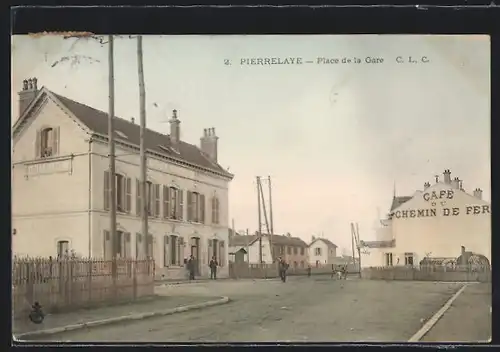 AK Pierrelaye, Place de la Gare