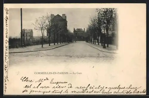 AK Cormeilles-en-Parisis, La Gare