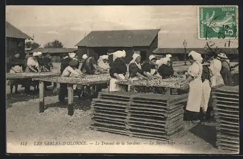 AK Les Sables-d`Olonne, Le Travail de la Sardine