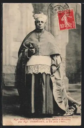 AK Moulins, Mgr. Boutry im Ornat