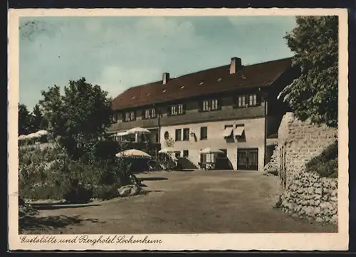 AK Balingen /Württ., Gaststätte und Berghotel Lochenheim