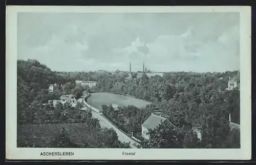 AK Aschersleben, Einetal aus der Vogelschau
