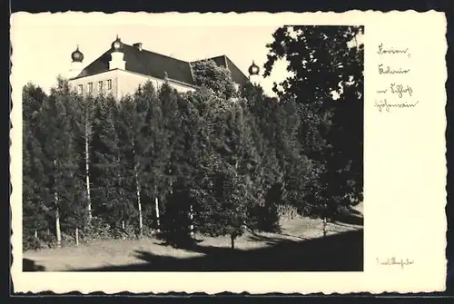 AK Höhenrain, Ferienkolonie im Schloss