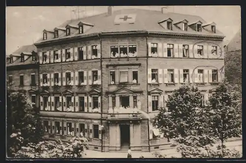 AK Karlsruhe /Baden, Vereins-Lazarett Luisenschule, Otto Sachsstrasse 5