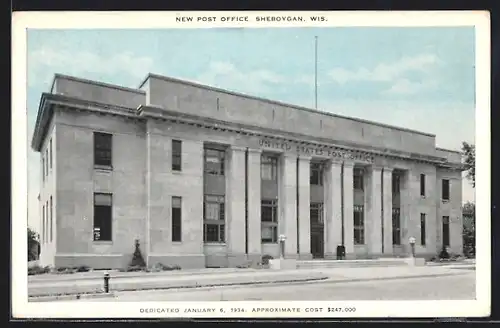 AK Sheboygan, WI, United States Post Office