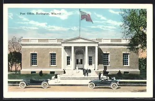 AK Burlington, WI, United States Post Office