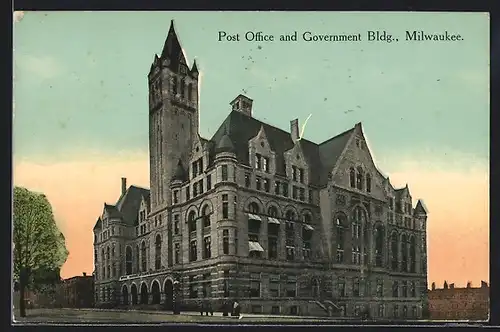 AK Milwaukee, WI, United States Post Office and Government Building