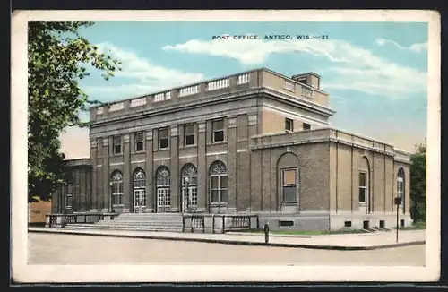 AK Antigo, WI, United States Post Office