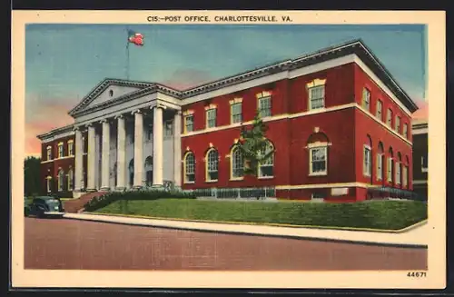AK Charlottesville, VA, United States Post Office